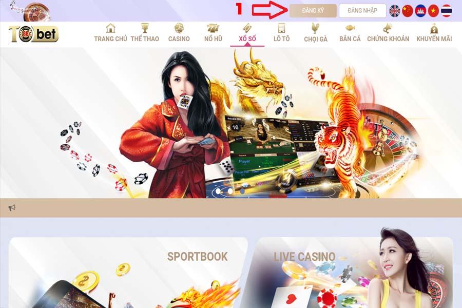Đăng nhập tài khoản tại Tobet88