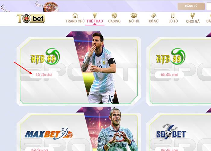 Nhấn Bắt đầu chơi Nhấn Bắt đầu chơi