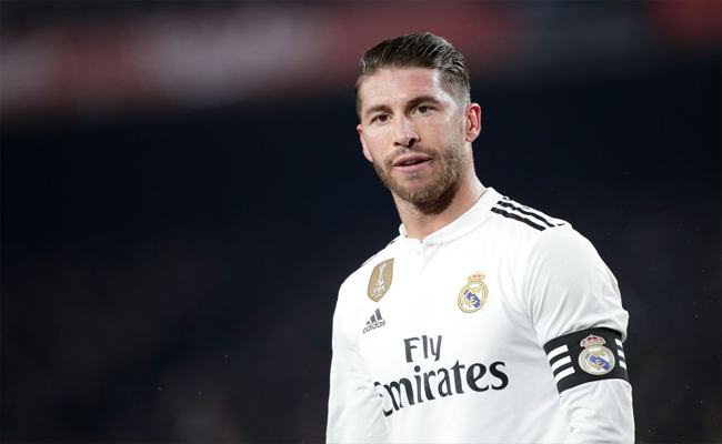 Hậu vệ Sergio Ramos Hậu vệ Sergio Ramos