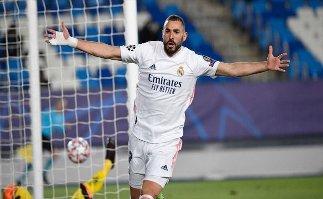 Tiền đạo Karim Benzema Tiền đạo Karim Benzema