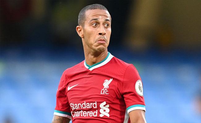 Tiền vệ Thiago Alcantara của Liverpool
