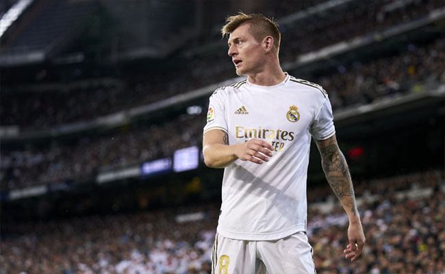 Tiền vệ Toni Kroos của Real Madrid Tiền vệ Toni Kroos của Real Madrid