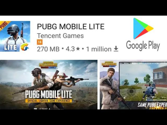 pubg mobile lite ch play