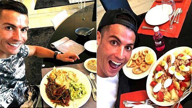 Chế độ dinh dưỡng của CR7 Chế độ dinh dưỡng của CR7