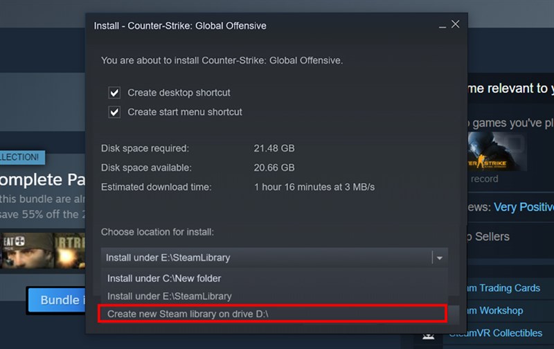 cách tải csgo trên laptop