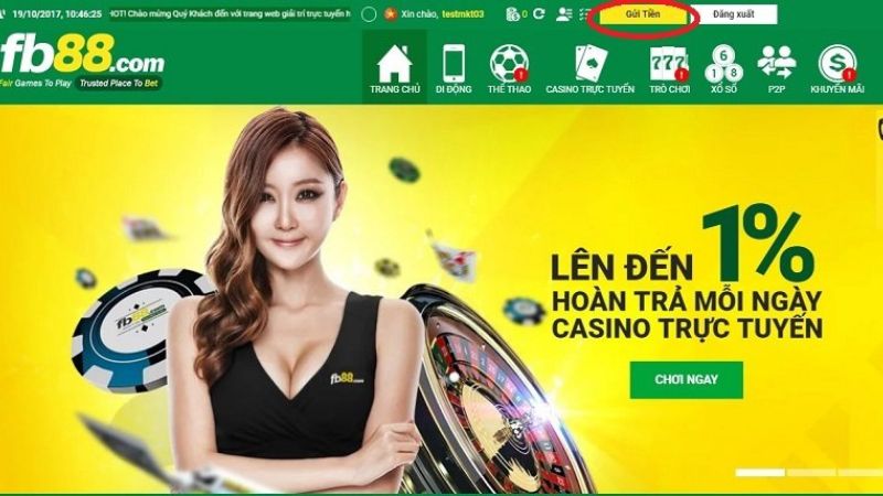 FB88 luôn có nhiều chương trình ưu đãi hàng tuần và hàng tháng