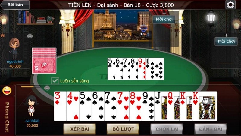 Game bài nhiều người chơi nhất Tiến lên Game bài nhiều người chơi nhất Tiến lên