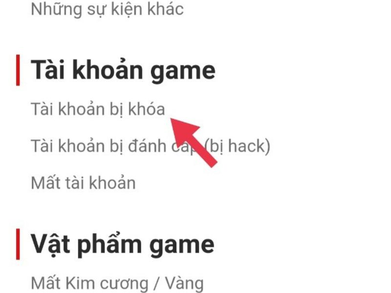 cách lấy lại acc free fire bị khóa