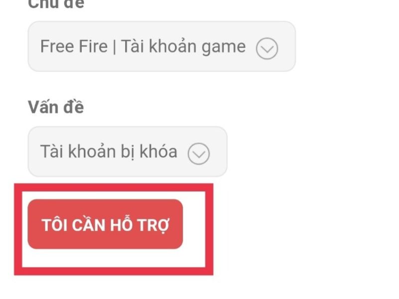 cách lấy lại tài khoản free fire bị khóa