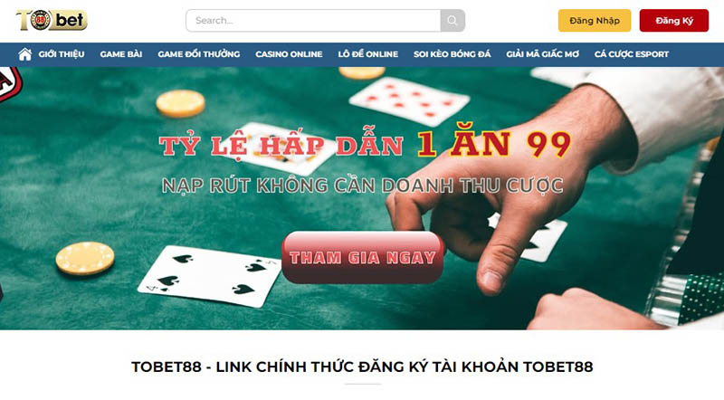 Hướng dẫn chơi cá cược bóng bàn cực hấp dẫn tại TOBET88