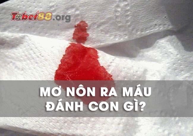 nằm mơ thấy nôn ra máu