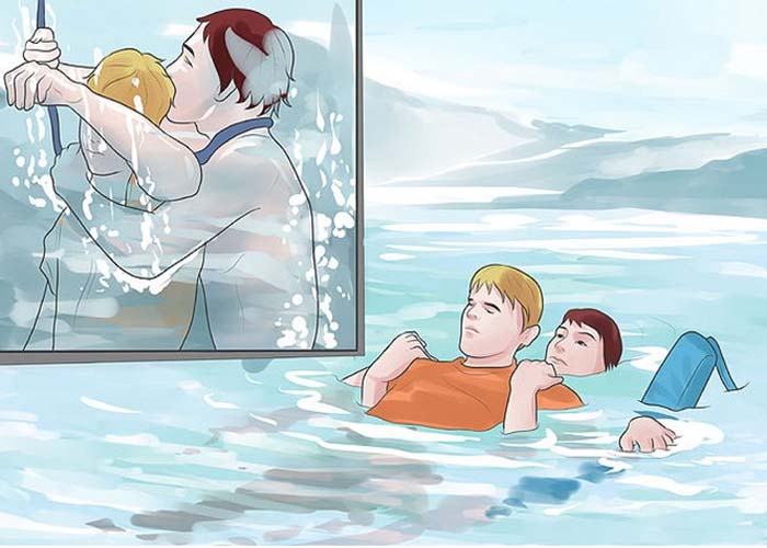 Mơ thấy người chết đuối cụ thể là hình ảnh cứu người chết đuối phản ánh tương lai bạn sẽ gặp nhiều may mắn