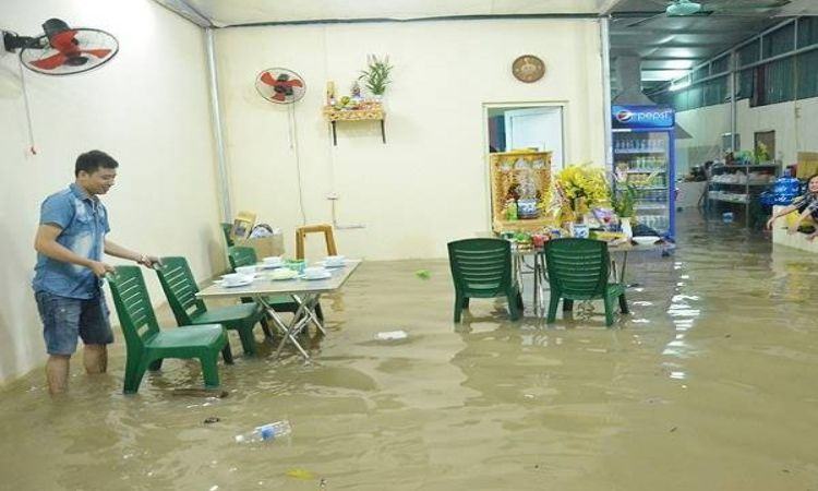 Mơ thấy nhà bị dột nhiều, nước tràn vào nhà Mơ thấy nhà bị dột nhiều, nước tràn vào nhà