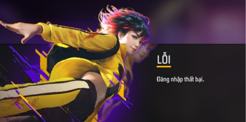 free fire bị lỗi không vào được game
