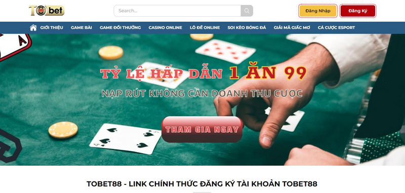 Cách chơi lô đề trên Tobet88 giúp người chơi luôn thắng