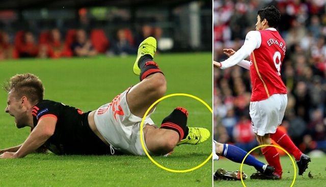 Tai nạn của Aaron Ramsey khiến nhiều người ám ảnh Tai nạn của Aaron Ramsey khiến nhiều người ám ảnh