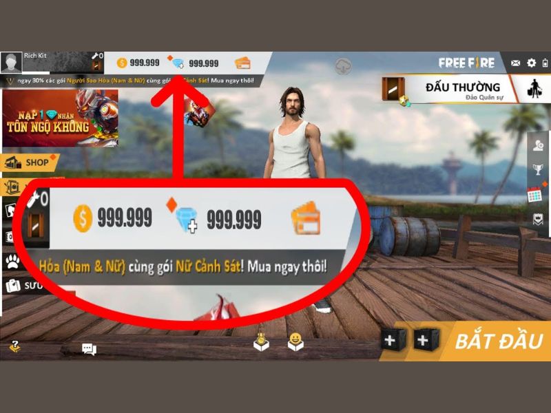 trung tâm nạp thẻ free fire