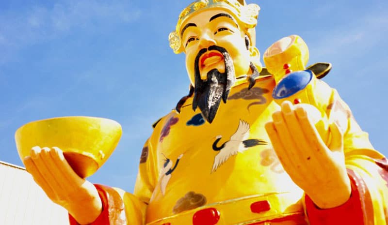 nằm mơ thấy thần tài