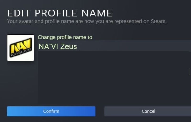 đổi tên csgo trực tiếp trong csgo