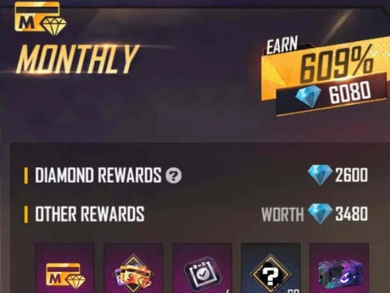 free fire membership