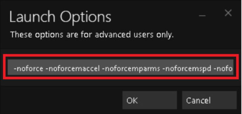 launch option csgo cho máy yếu